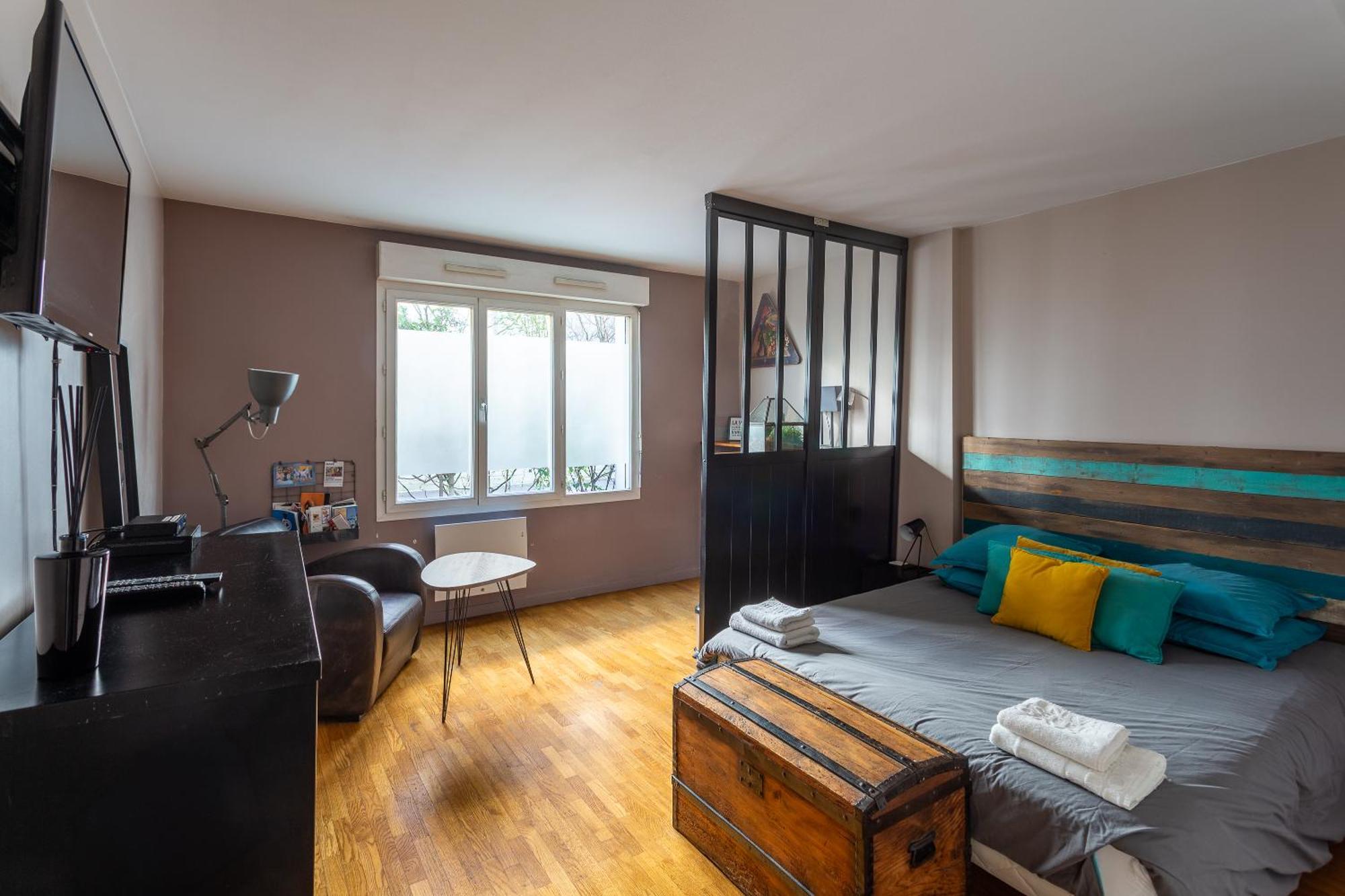 Studio Calme Et Accueillant Metro Charonne Paris Exterior photo